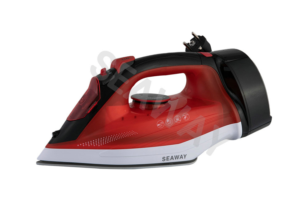 Bàn ủi hơi nước điện đầy đủ chức năng SW-605C với tay cầm bằng đá vụn